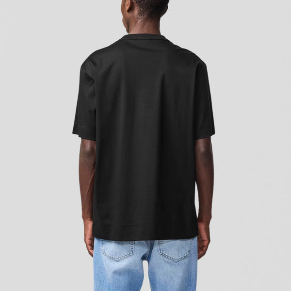 NN07 Pedro EMB SS 3525 T-Shirt Black