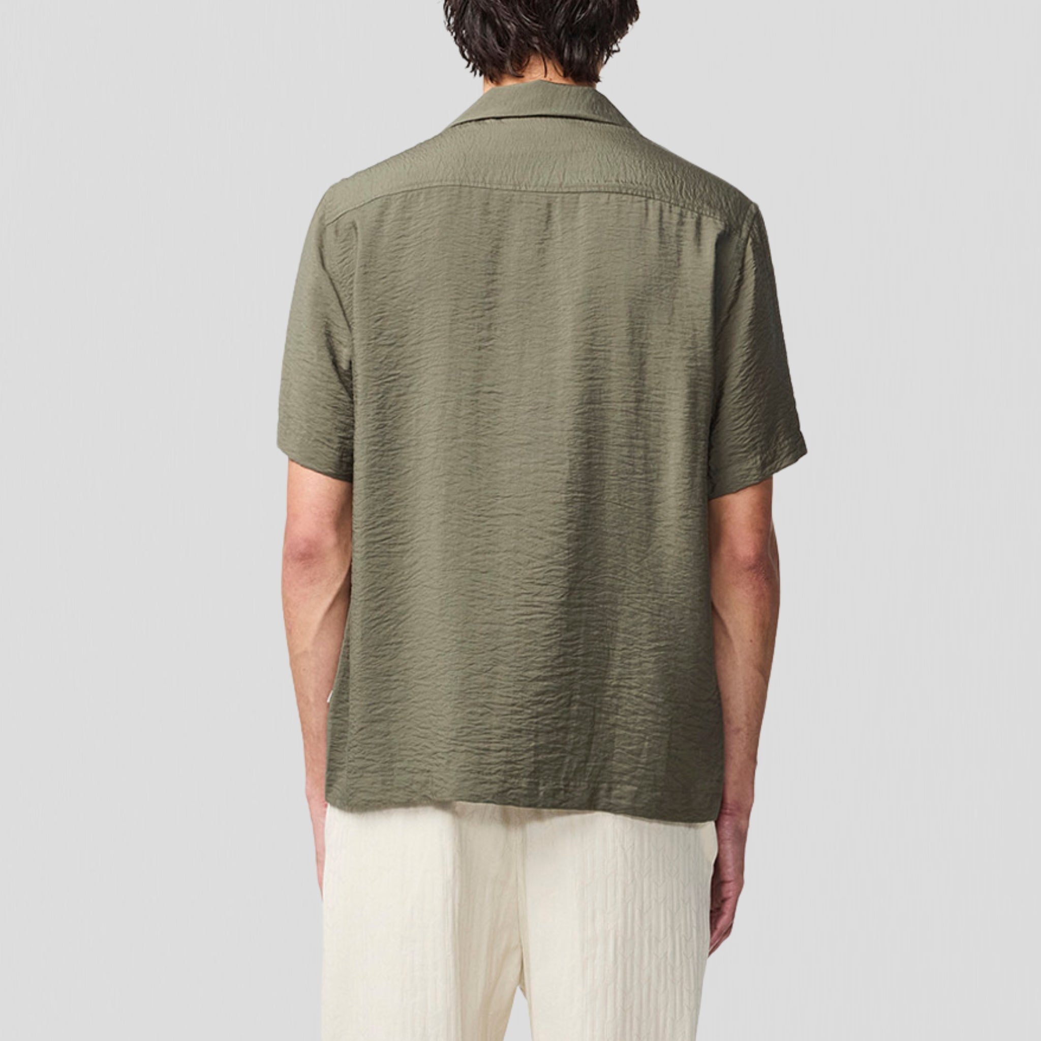 NN07 Hank SS 5971 Shirt Croc Green