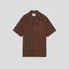 NN07 Hank SS 5971 Shirt Coffee