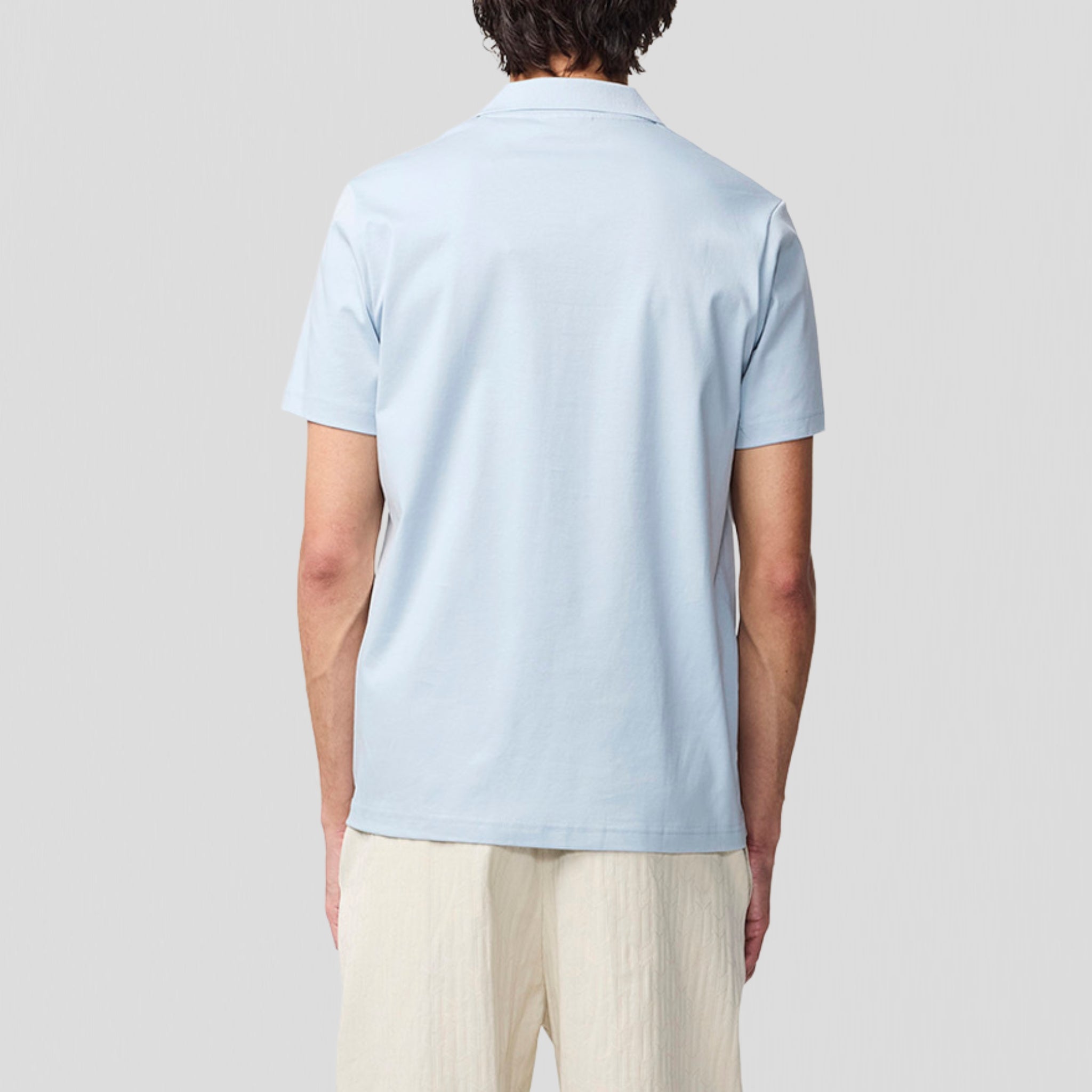 NN07 Paul SS 3525 Poloshirt Winter Sky
