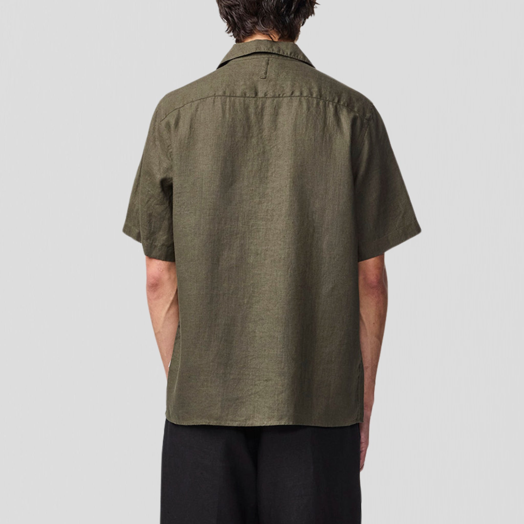 NN07 Julio SS NO PKT 5708 Shirt Croc Green