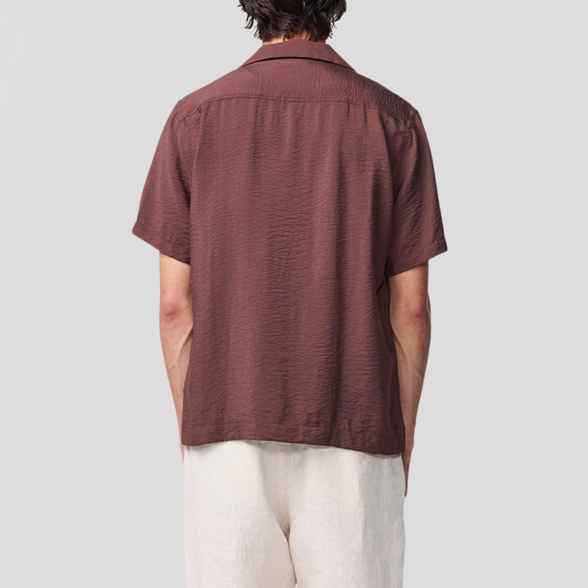 NN07 Hank SS 5971 Shirt Coffee