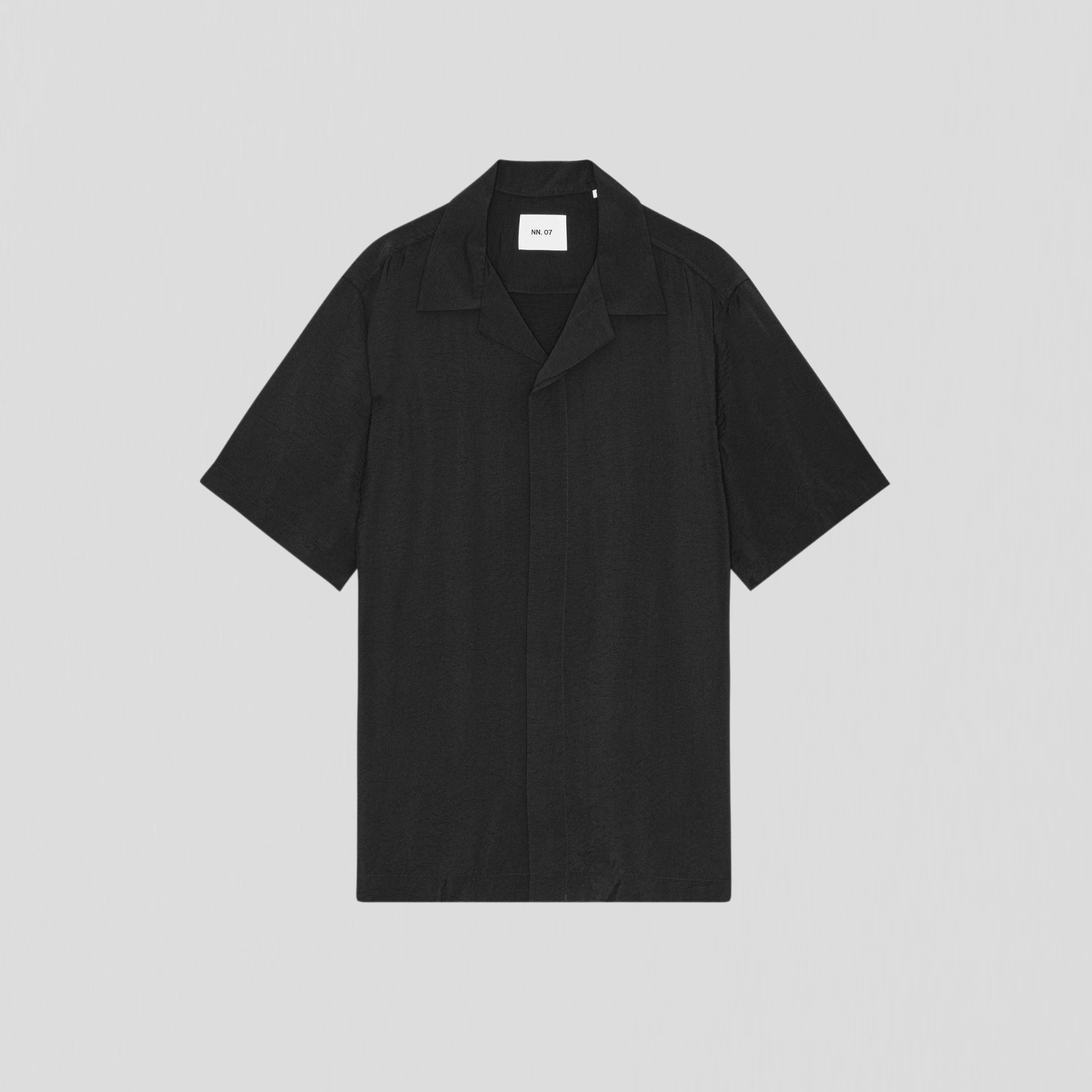 NN07 Hank SS 5971 Shirt Black