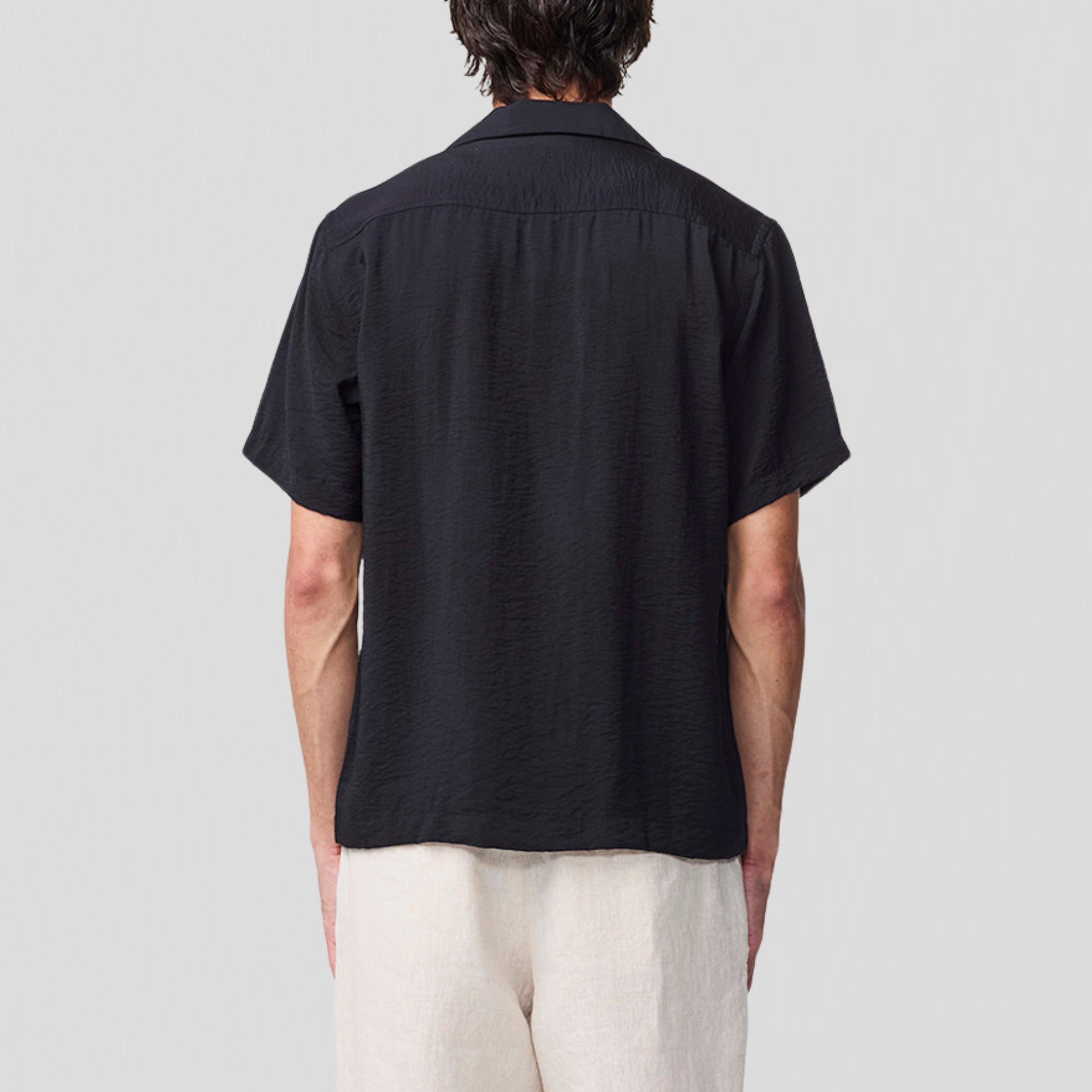 NN07 Hank SS 5971 Shirt Black