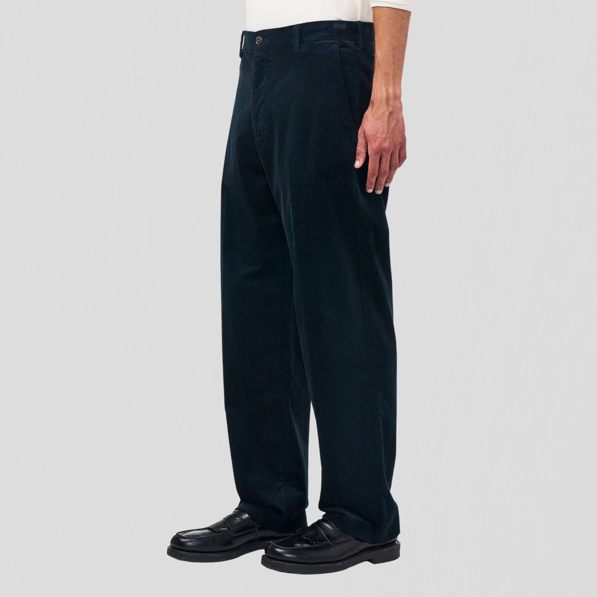 NN07 Paw 1917 Trousers Navy Blue
