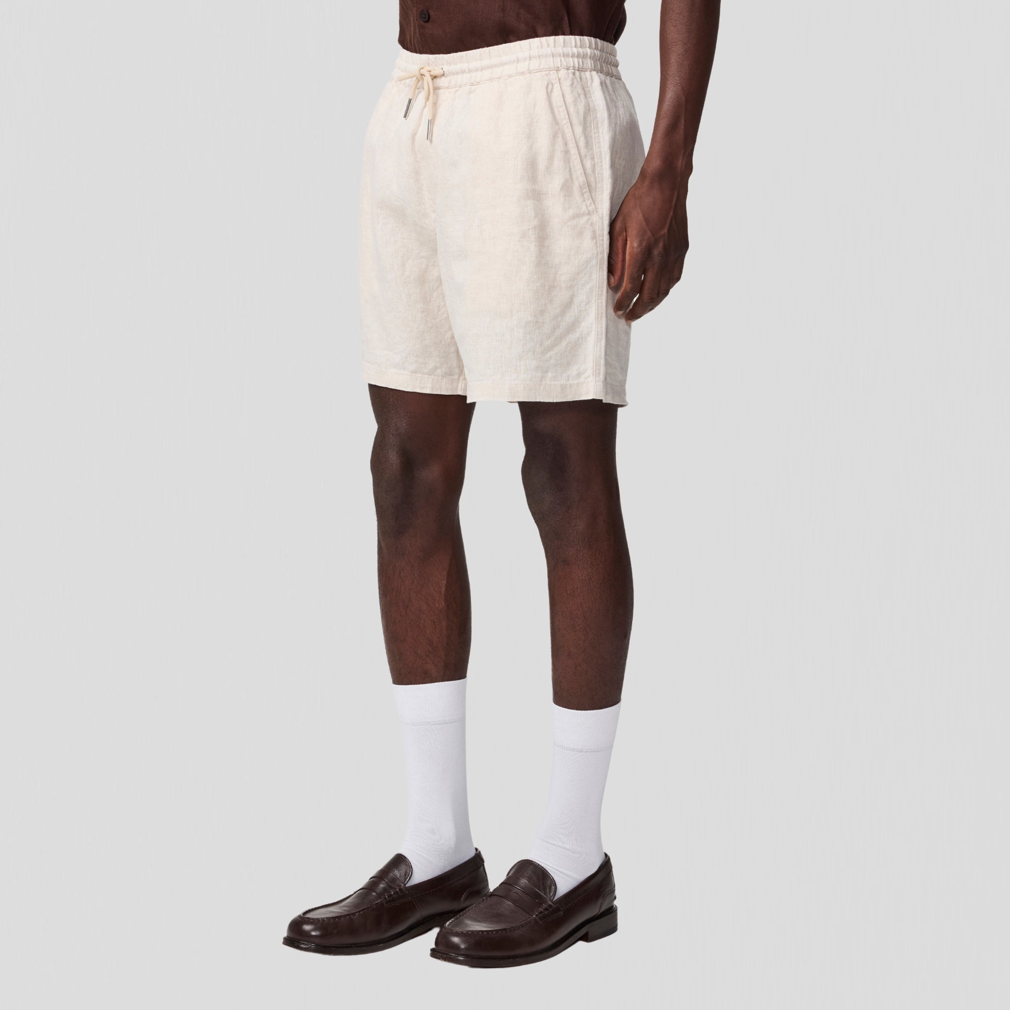 NN07 Gregor 1454 Shorts Oat
