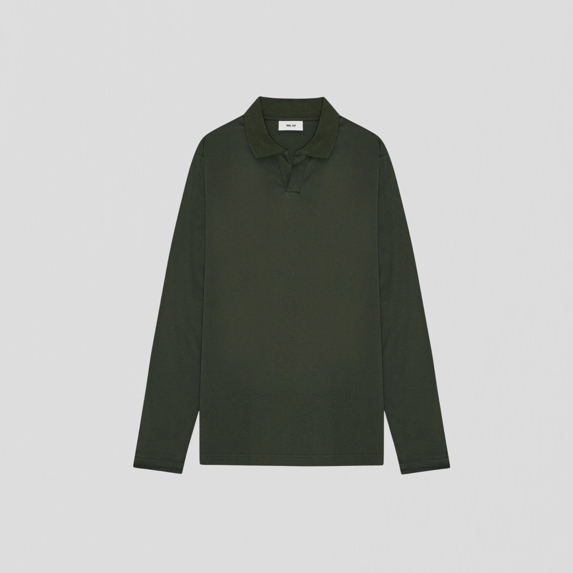 NN07 Paul LS 3525 Poloshirt Dark Army