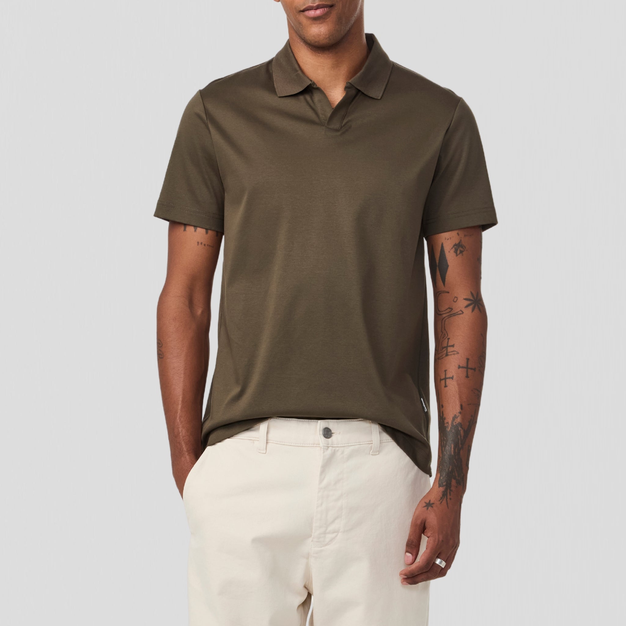 NN07 Paul SS 3525 Poloshirt Capers