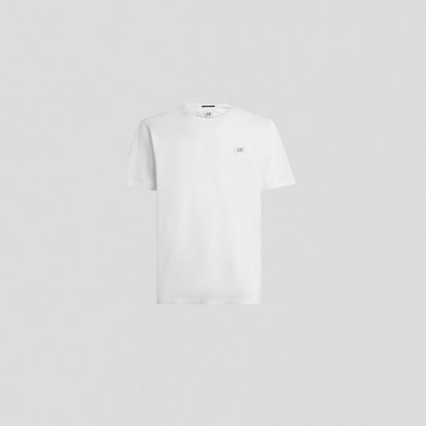 C.P. Company 70/2 Mercerized Light Jersey T-Shirt Gauze White