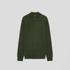 NN07 Sergio Zip Mock 6605 Poloshirt Dark Army