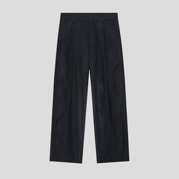 NN07 Kay 1630 Trousers Navy Stripe