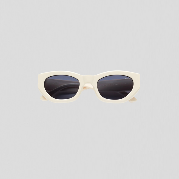 James Ay Blaze Sunglasses Solid Ivory