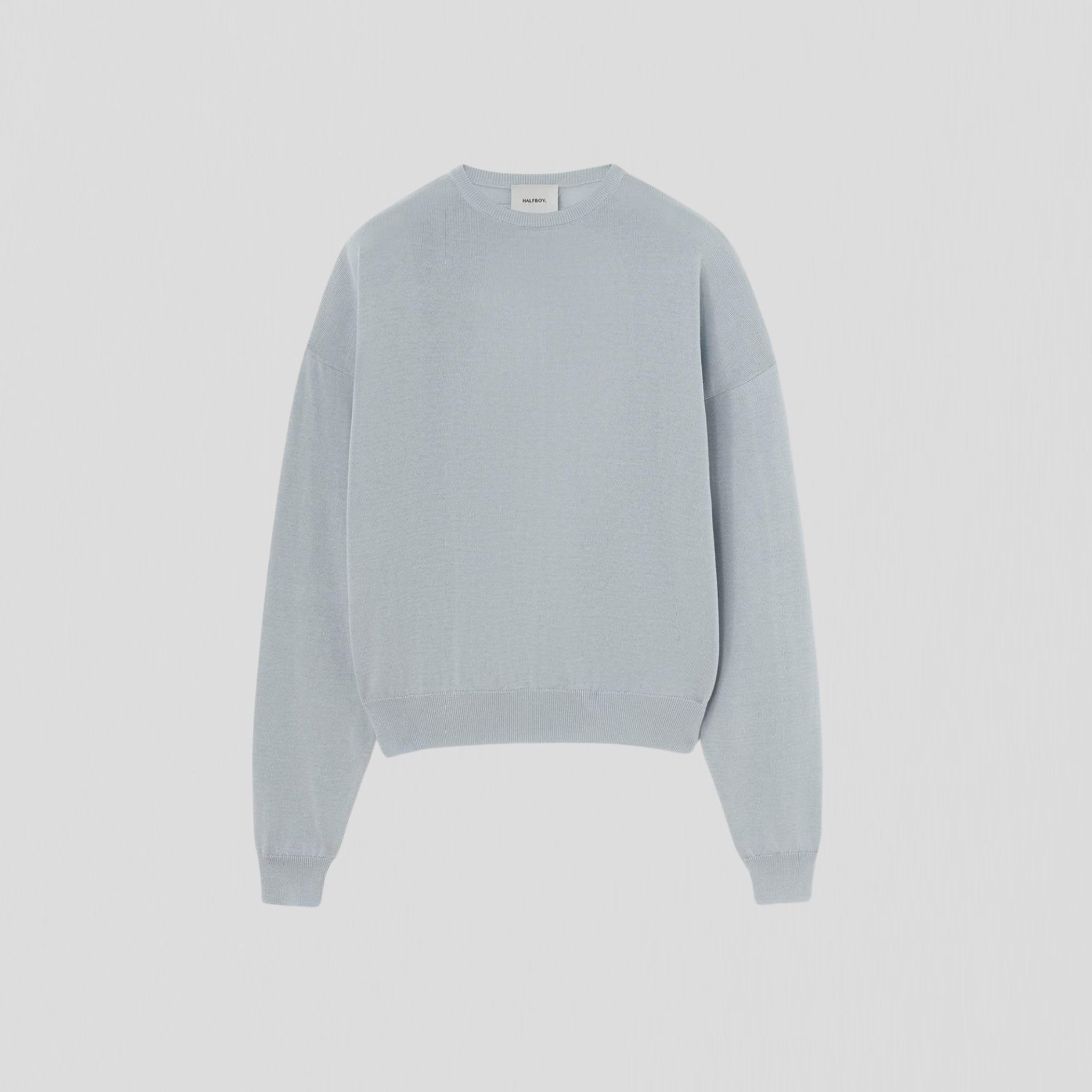 Halfboy Oblo Crewneck Knit Foggy Dew