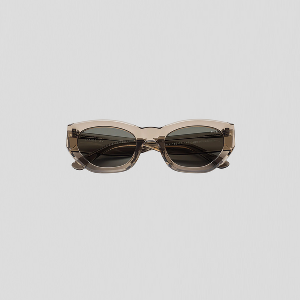 James Ay Blaze Sunglasses Transparent Oyster