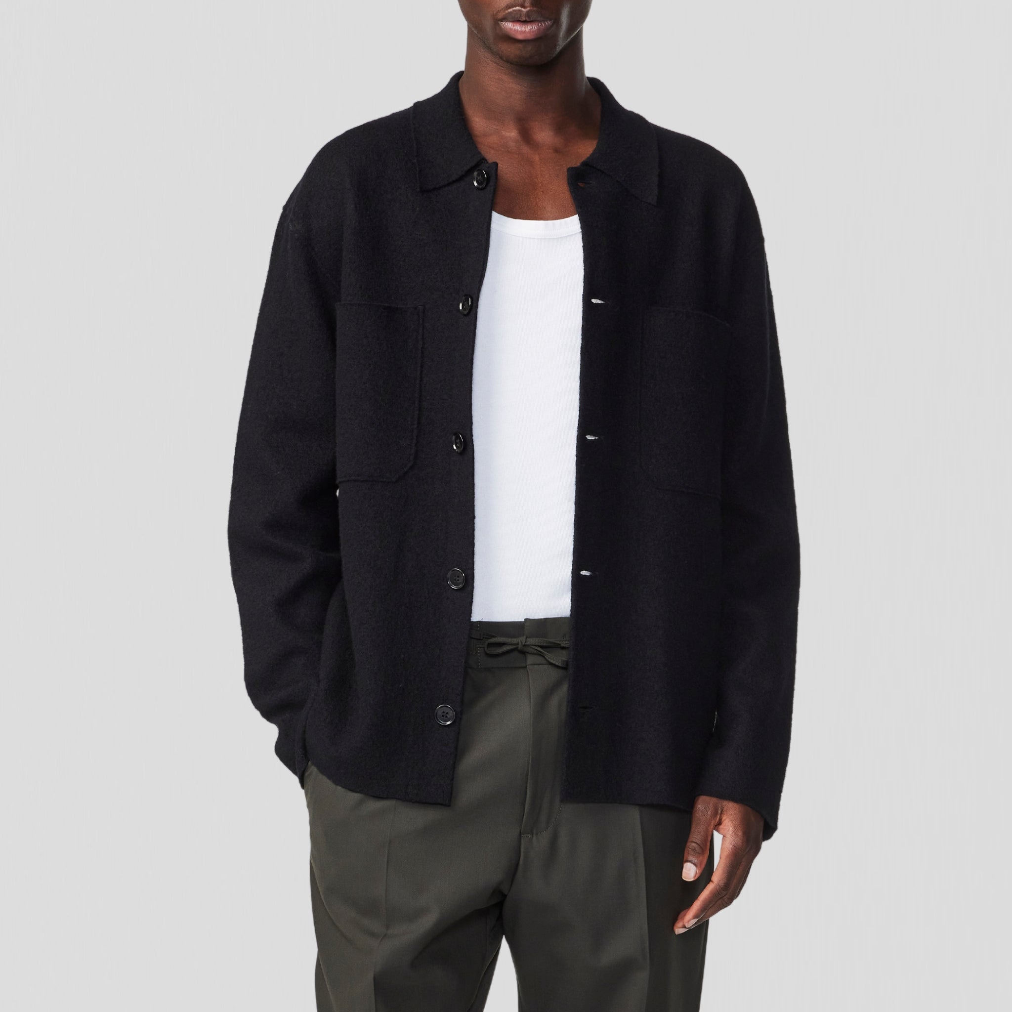 NN07 Jonas 6398 Overshirt Black
