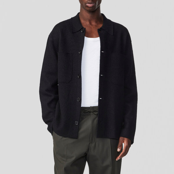 NN07 Jonas 6398 Overshirt Black