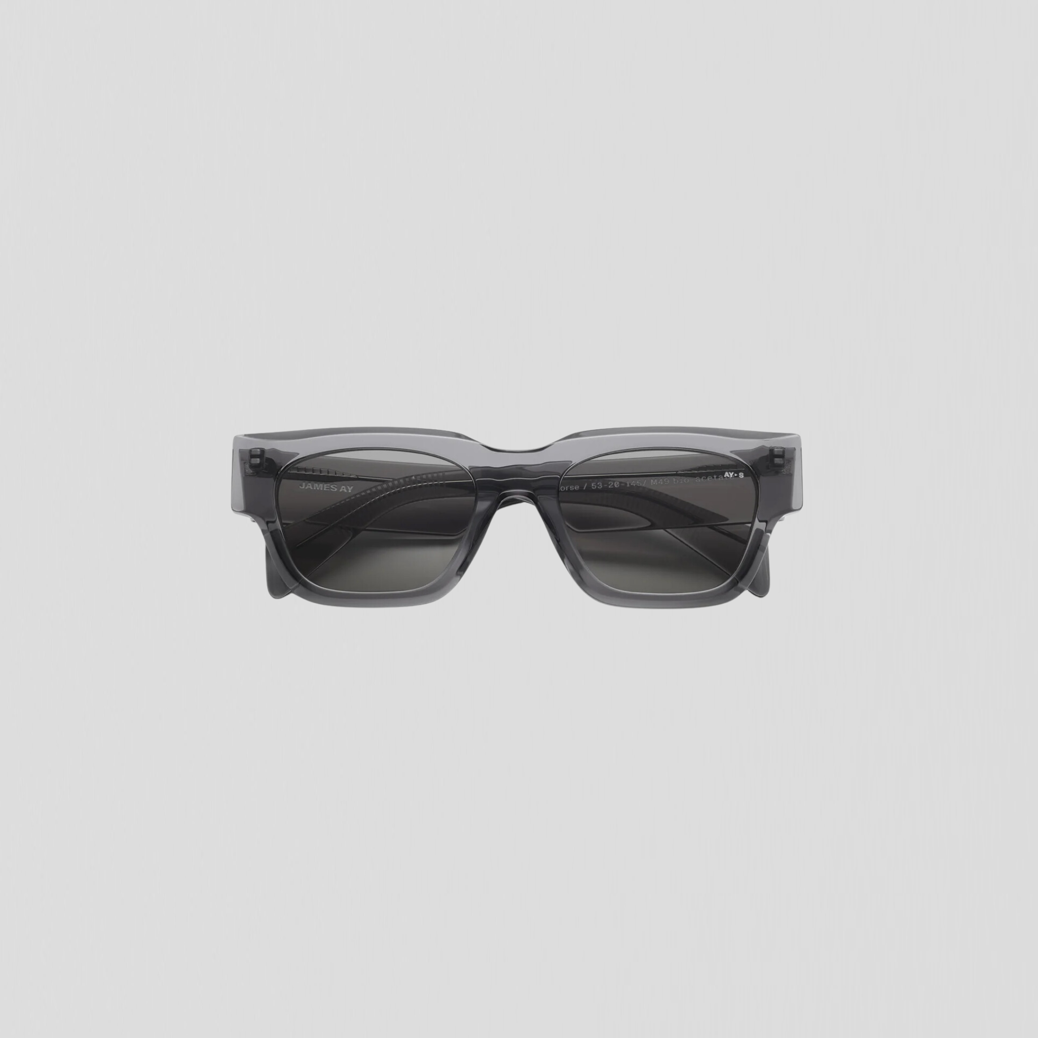 James Ay Norse Sunglasses Transparent Grey