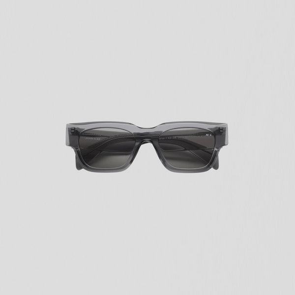 James Ay Norse Sunglasses Transparent Grey