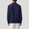 NN07 Hank LS 5025 Shirt Navy Blue