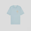 NN07 Pedro EMB SS 3525 T-Shirt Winter Sky