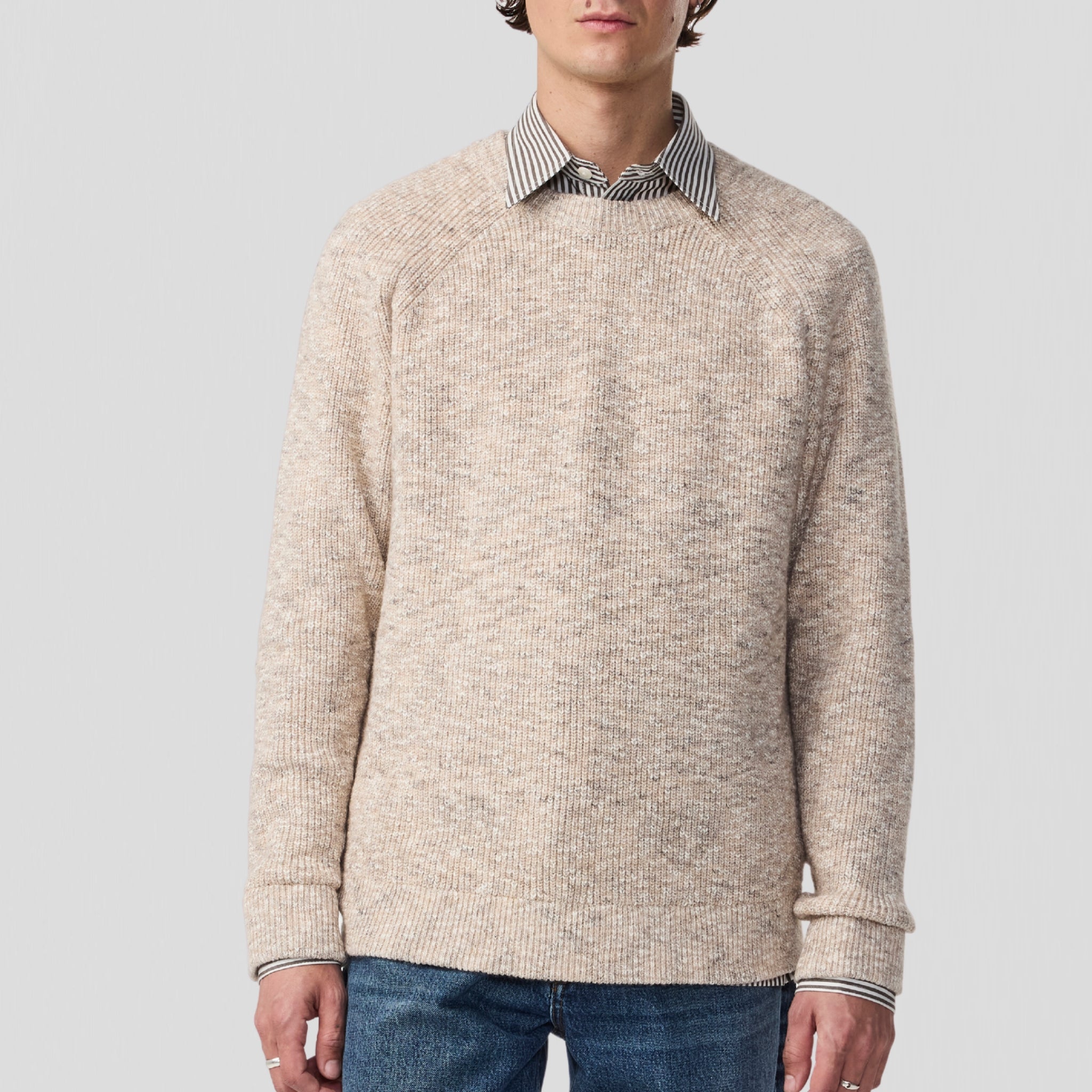 NN07 Jacobo Boucle 6673 Sweater White Pepper