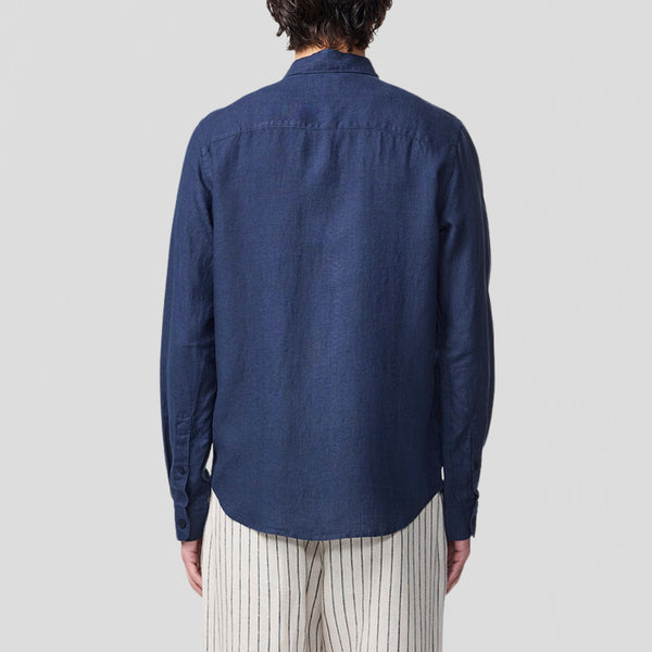 NN07 Andrew 5708 Shirt Navy Blue