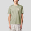 NN07 Pedro EMB SS 3525 T-Shirt Sage Green