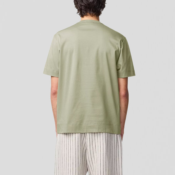 NN07 Pedro EMB SS 3525 T-Shirt Sage Green