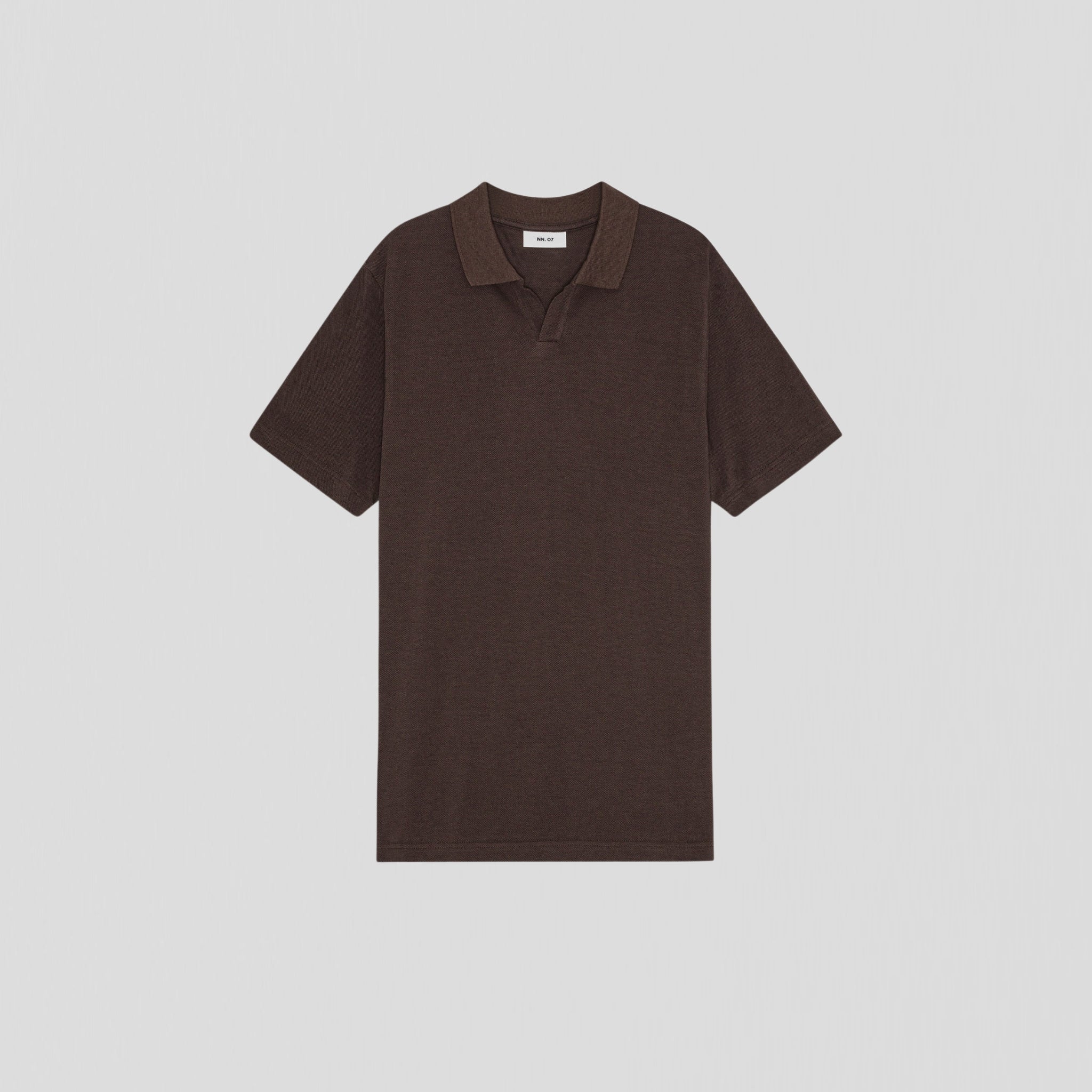 NN07 Paul SS 3462 Poloshirt Coffee