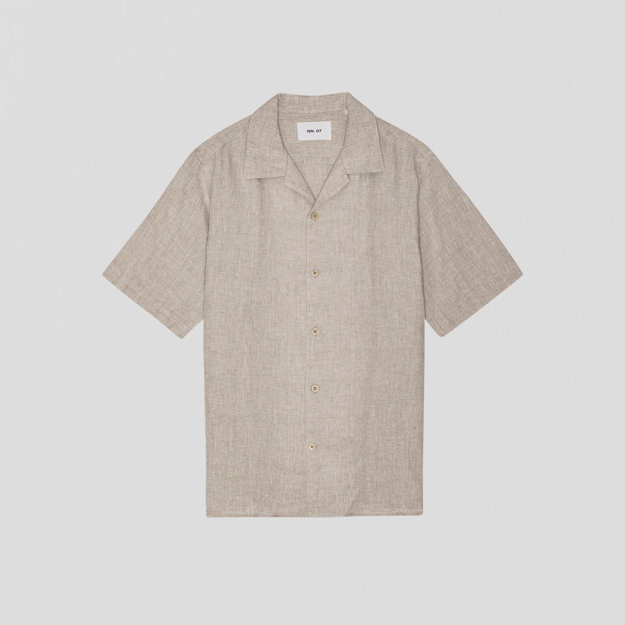 NN07 Julio SS NO PKT 5708 Shirt Oat