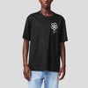 NN07 Pedro EMB SS 3525 T-Shirt Black