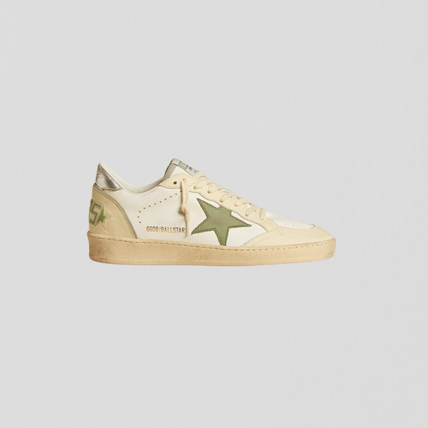 Golden Goose Ball Star White/ Green/ Silver