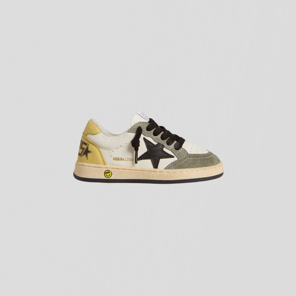 Golden Goose Ball Star White/ Light Green/ Black/ Yellow