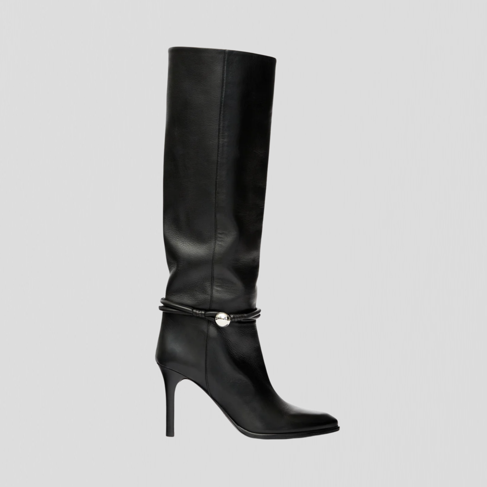 Isabel Marant Ieva Button High Boots Black
