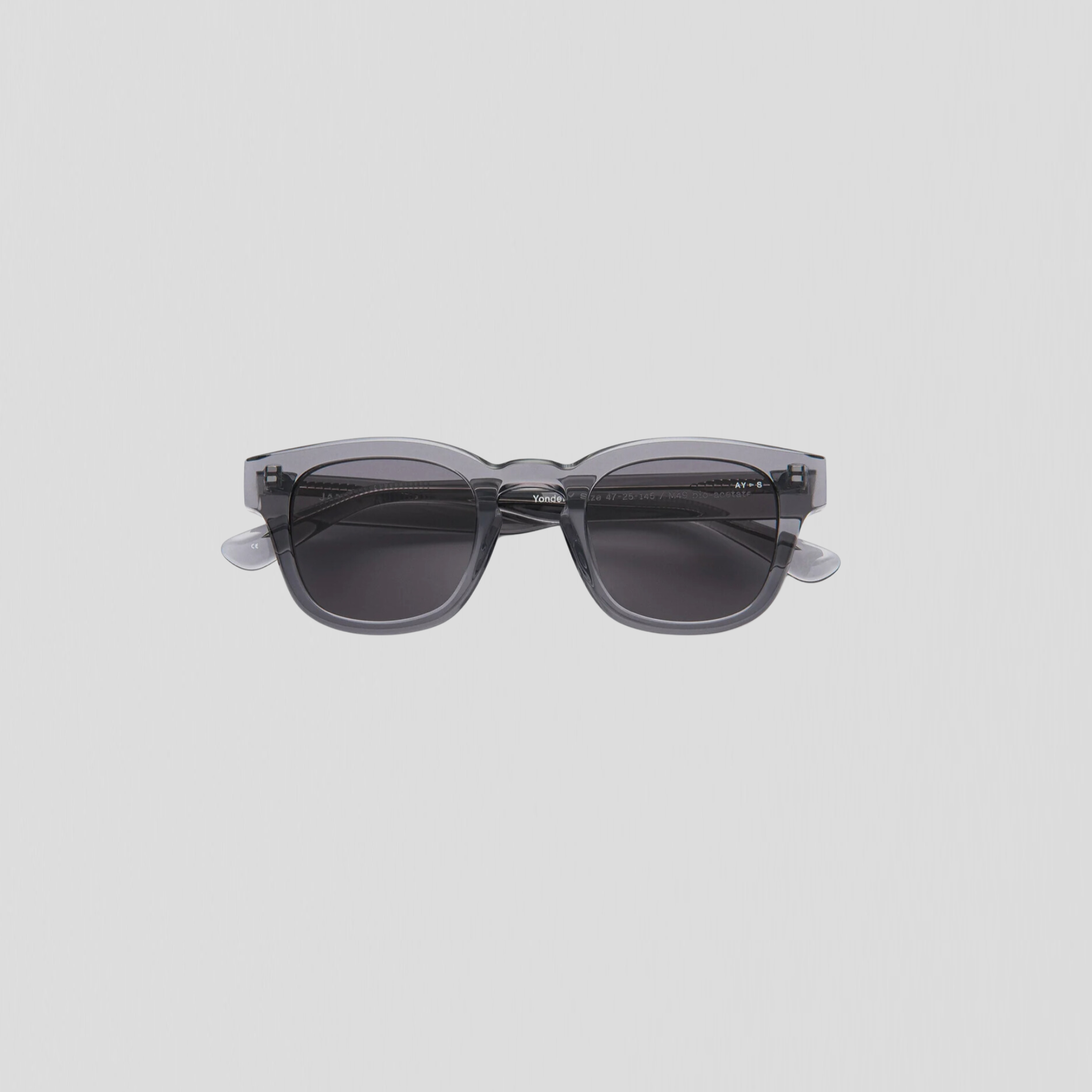 James Ay Yonder Sunglasses Transparent Grey
