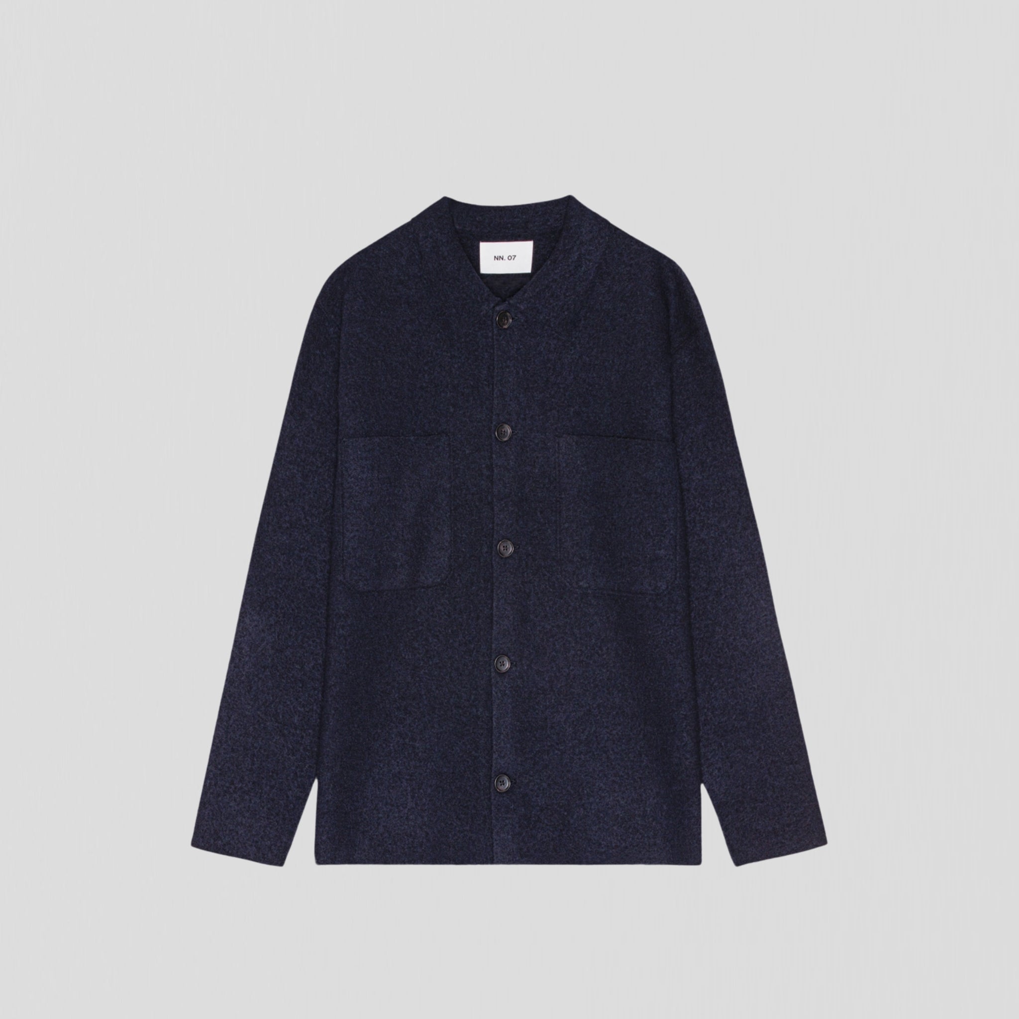 NN07 Jonas 6398 Overshirt Navy Blue