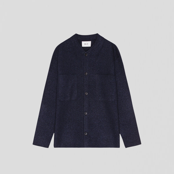 NN07 Jonas 6398 Overshirt Navy Blue
