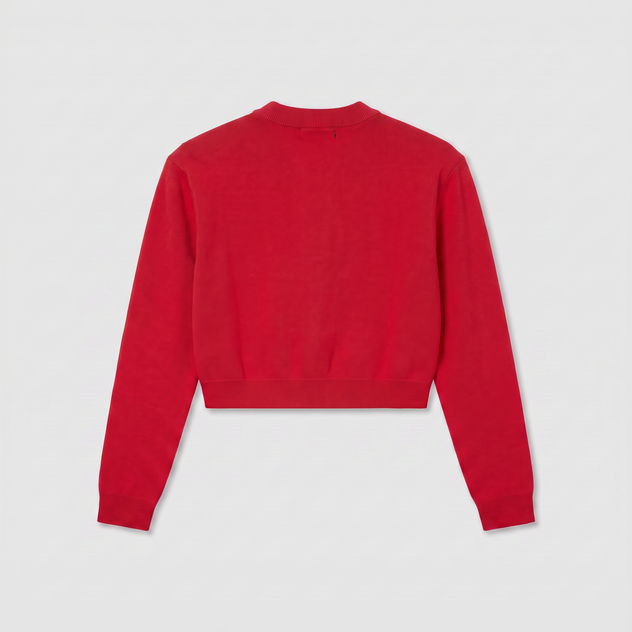 Rotate Firm Knit Cardigan Scooter Red