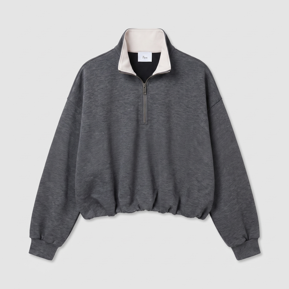 8PM Lowell Sweatshirt Grey Melange