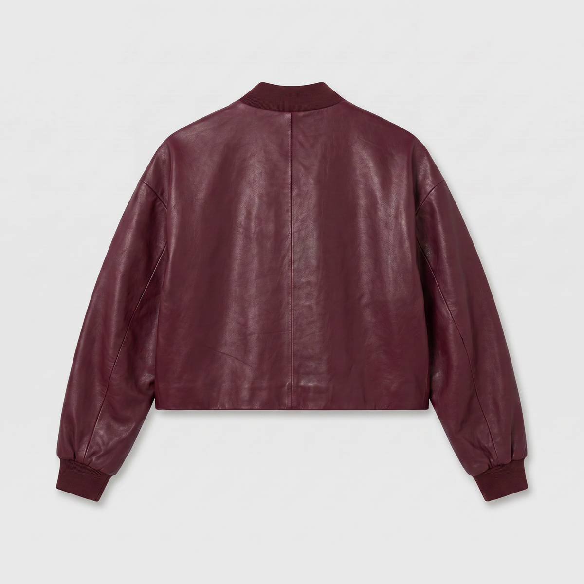 Enes Viktorya Jacket Vegetal Leather Burgundy
