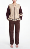 Golden Goose Journey Unisex Knit Jacket Bone White/ Port Royale