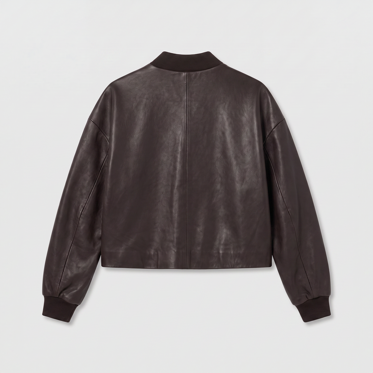 Enes Viktorya Jacket Vegetal Leather Dark Brown