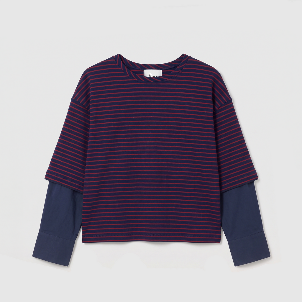8PM Peabody T-shirt Navy Blue