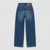 Darkpark Ines Fold Over Tencel Denim Slate Vintage