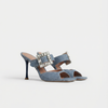 Morobé Stefania 25 Sandal Jeans Blue