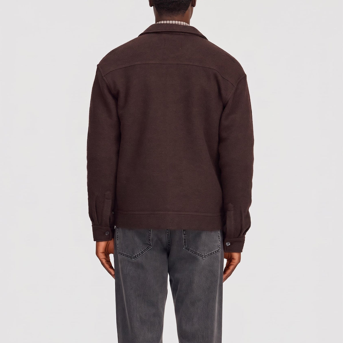 NN07 Reed 6398 Overshirt Deep Truffle