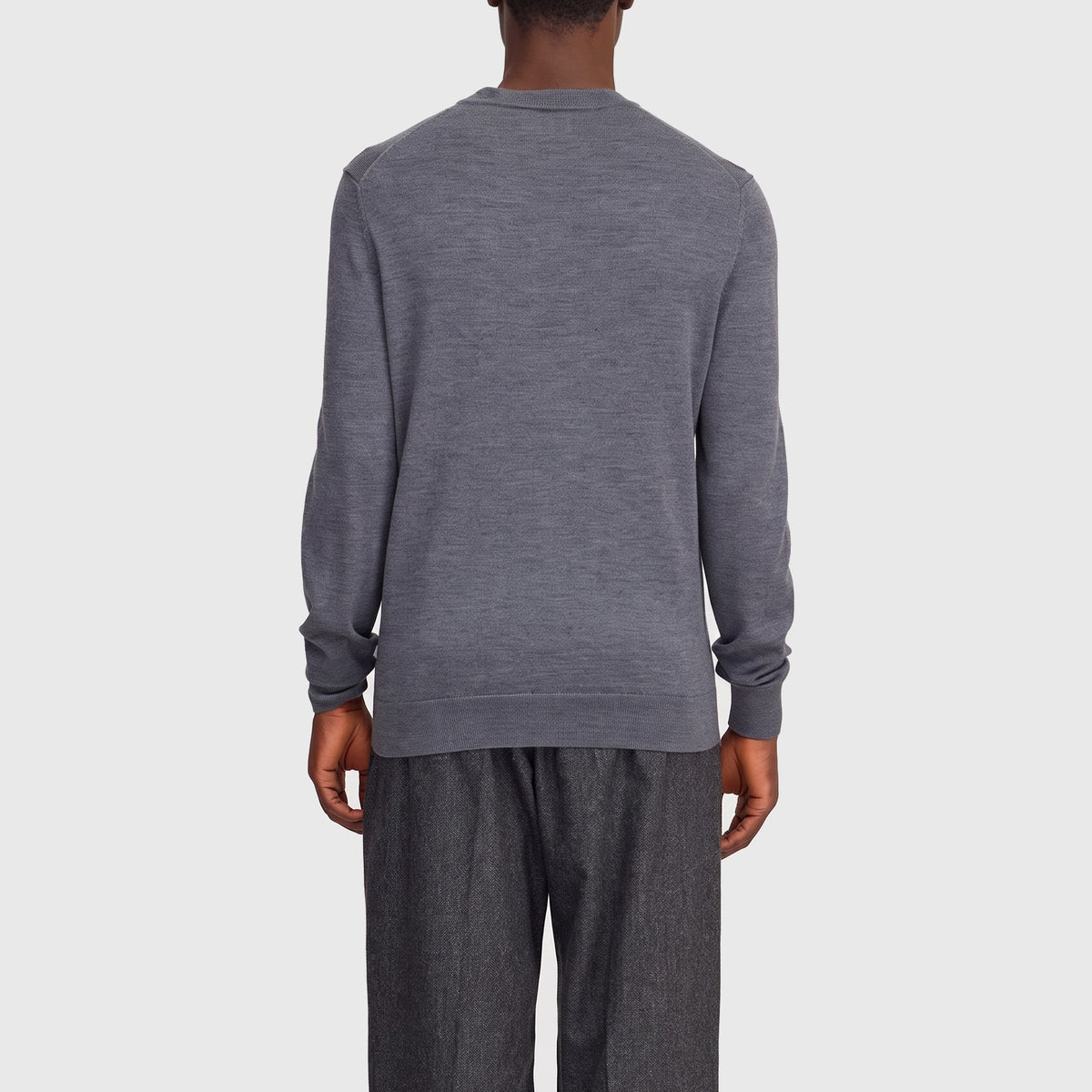 NN07 Ted 6605 Sweater Dark Grey Mel