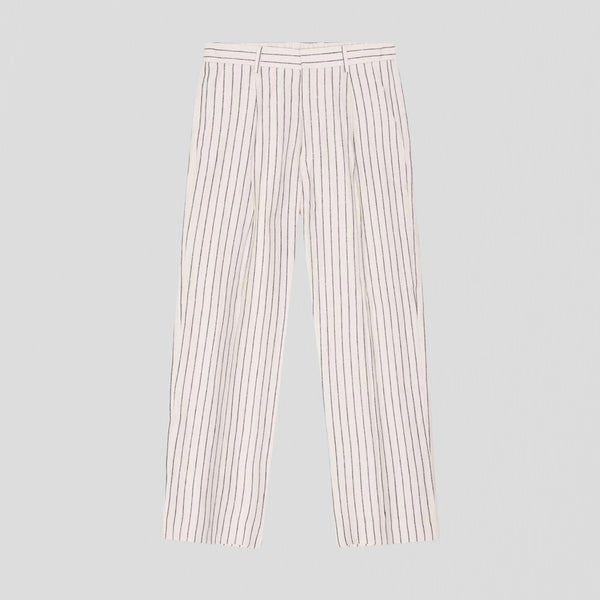 NN07 Kay 1455 Trousers Oat Stripe