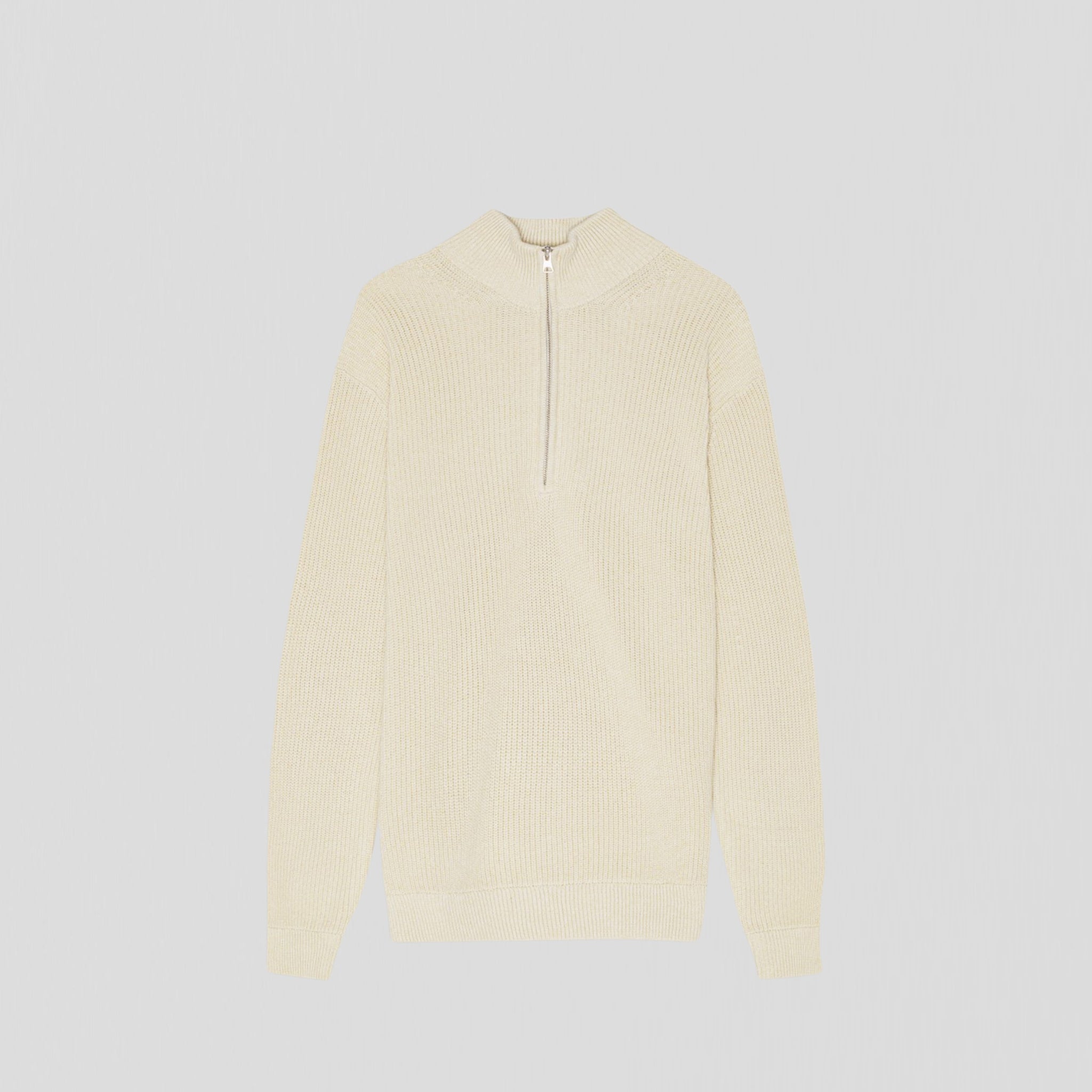 NN07 Jacobo Half Zip 6470 Sweater Ivory