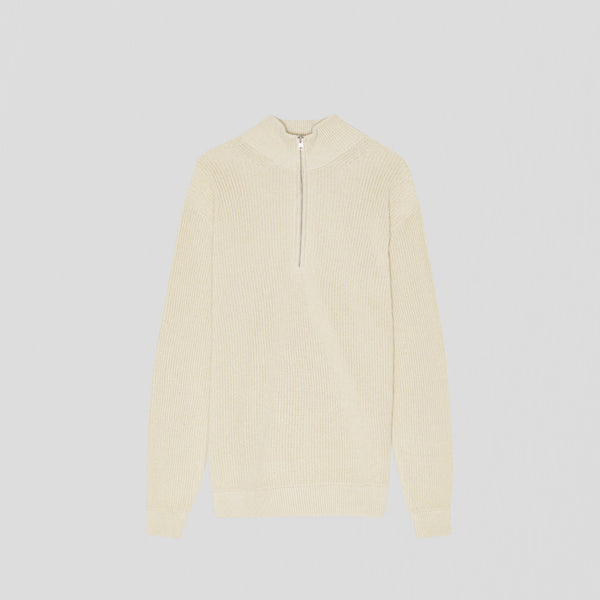 NN07 Jacobo Half Zip 6470 Sweater Ivory